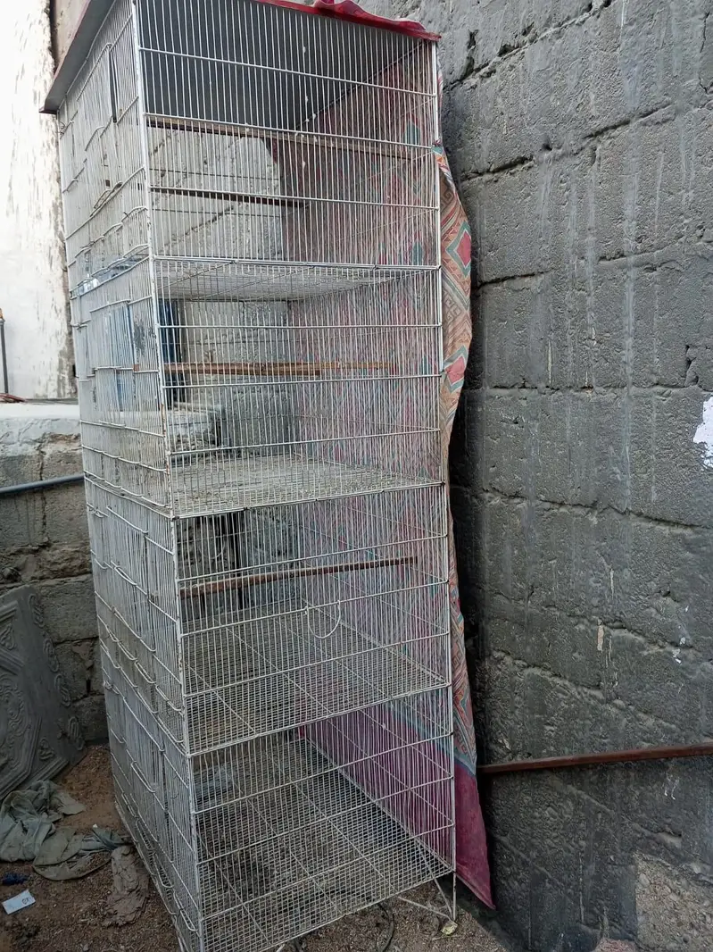 4 portion cage in white colour — photo 2