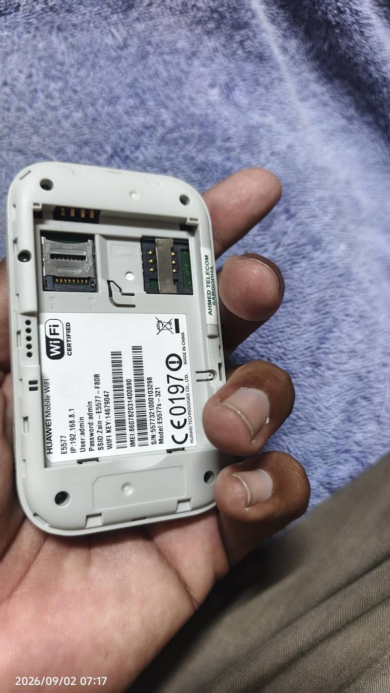 mobile WiFi device 1