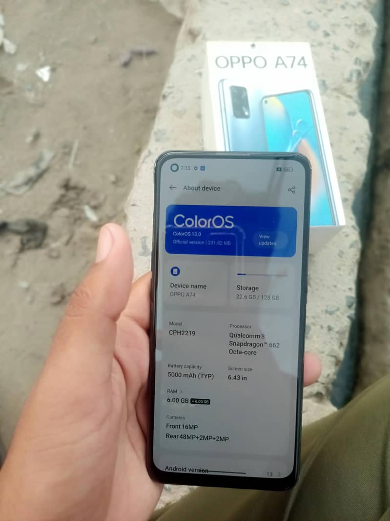 OPPO A74 9