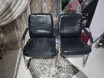 2 office chairs