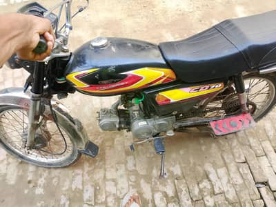 honda CD 70 good condition