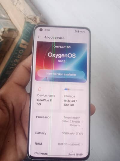 One Plus 11 5G 16+. 4   512Gb