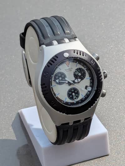 Original swatch chronograph swiss made mens watch