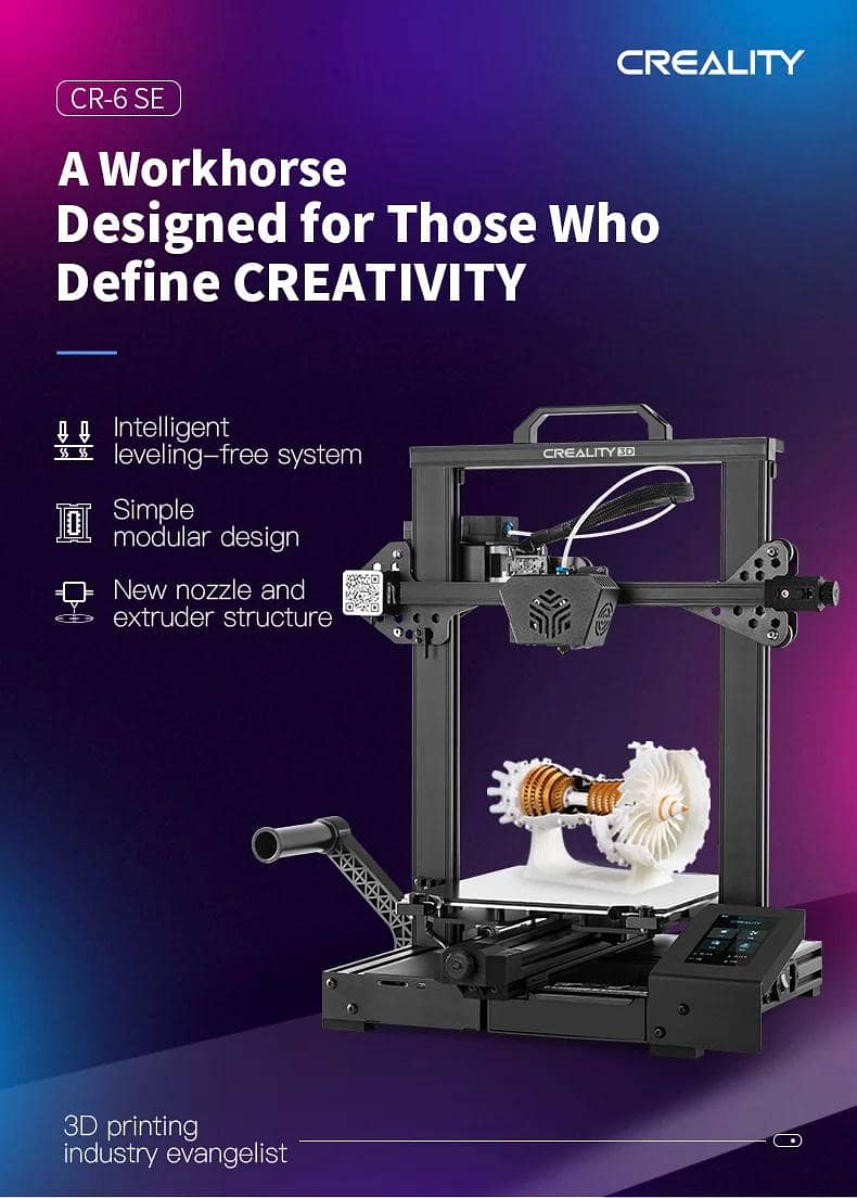 CREALITY CR6SE (3d printer) 2