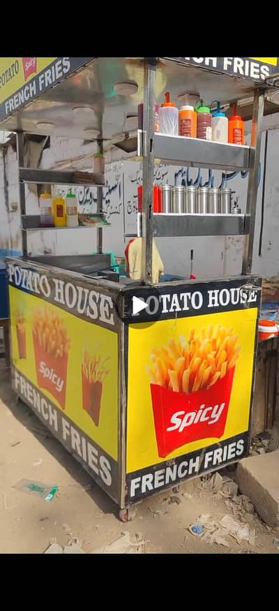 fries  stall folding