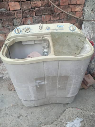 haier washing dryer machine