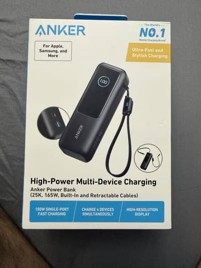 Anker power bank for sale fully sealed and unopened