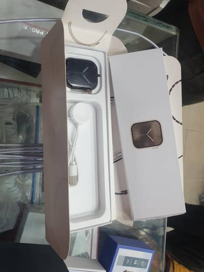Apple logo smart watch