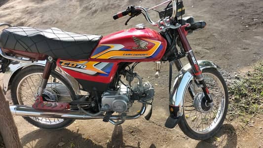 Honda cd 70 2025 modle paka number ni laga howa .