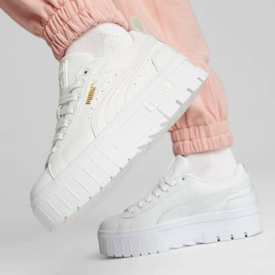 puma Mayze Classic White ( Women Shoe)