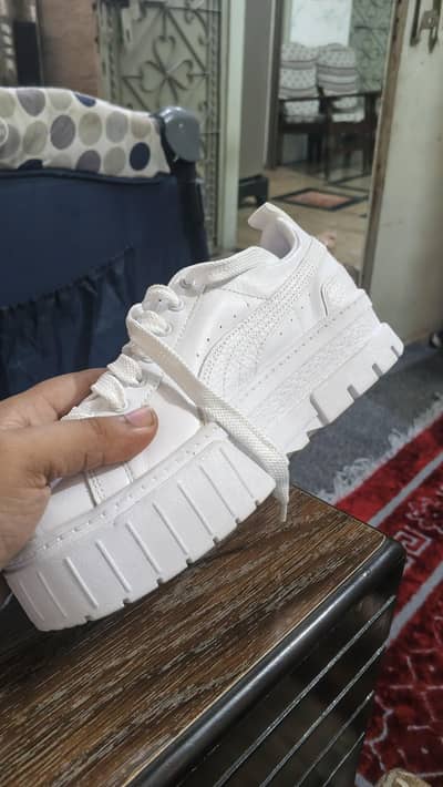 puma Mayze Classic White ( Women Shoe)