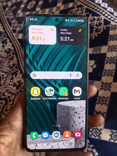 Samsung Mobile A71 6GB 128Gb sirf Glass brak ha sale & exchange
