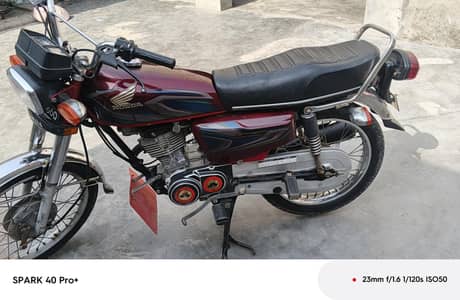 Honda 2022 model 125cg