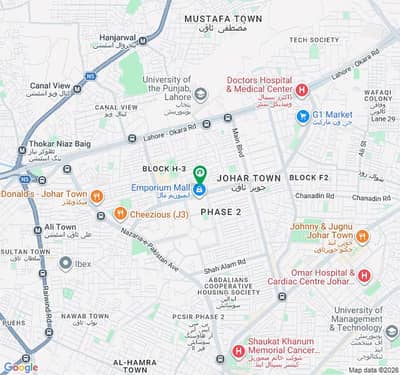 1 kanal upper Portion for Rent in Johar Town phase 2
