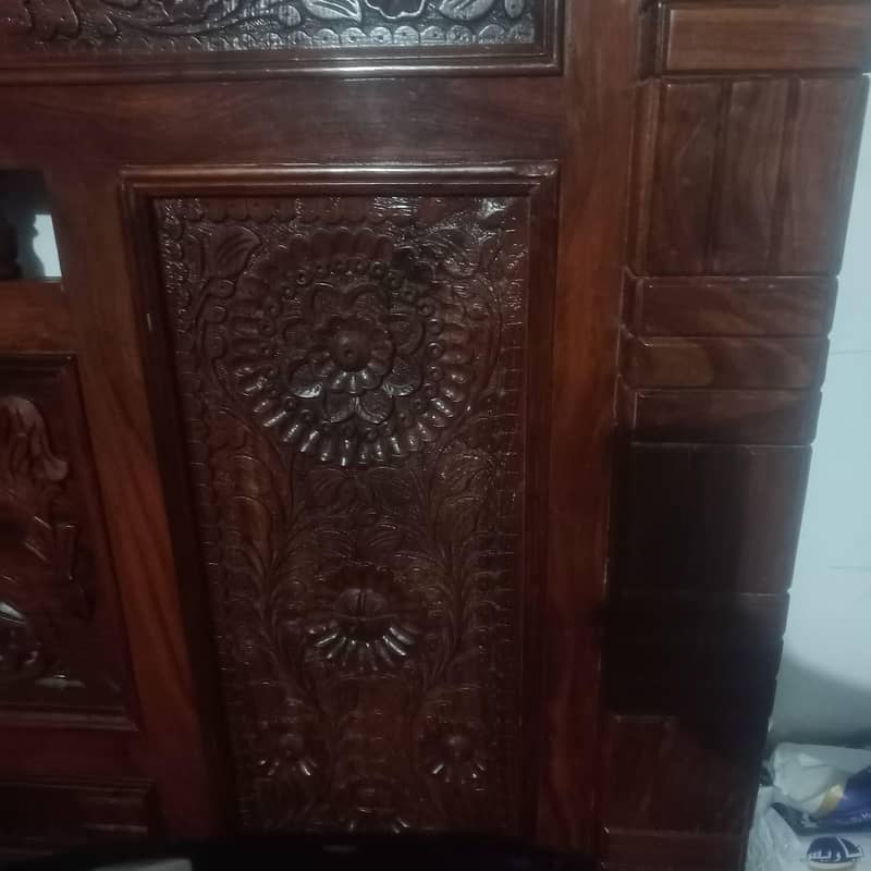 solid wood chinioti bed set 4