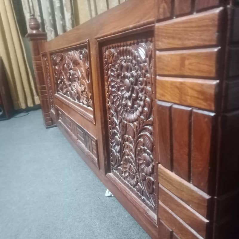 solid wood chinioti bed set 6