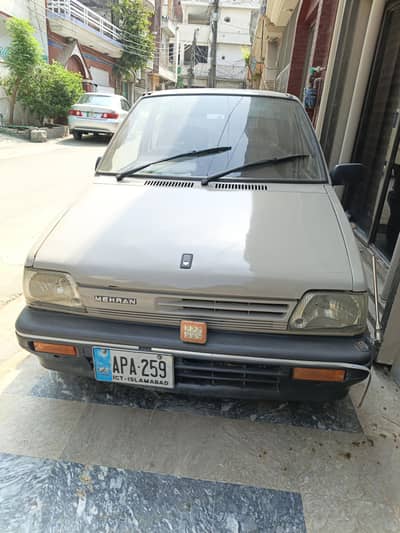 Suzuki Mehran VX 1990 inner jenion