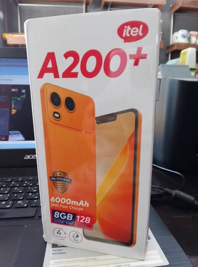Itel A200 Plus. 128GB 8GB (5+3 Extended)