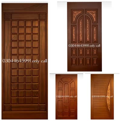 PVc Doors Fiber Doors Wood doors  Panal Doors malasian Ash white doors