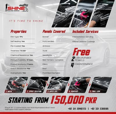 Car and bike detailing at shine masters