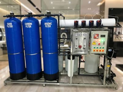 Mineral water plant