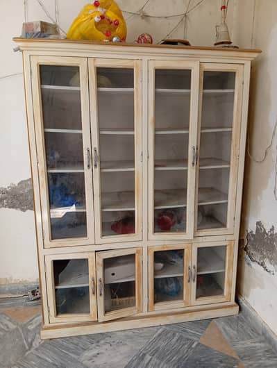 Showcase for sale ( pure chinoti wooden )