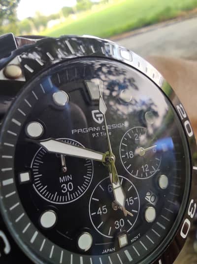Genuine Pagini Italian Sport chronometer watch