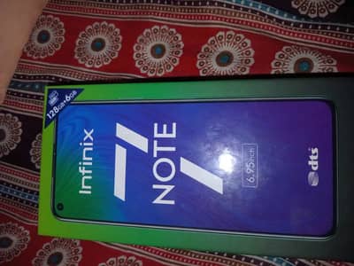infinix note 7 6/128 compate box na repar na open