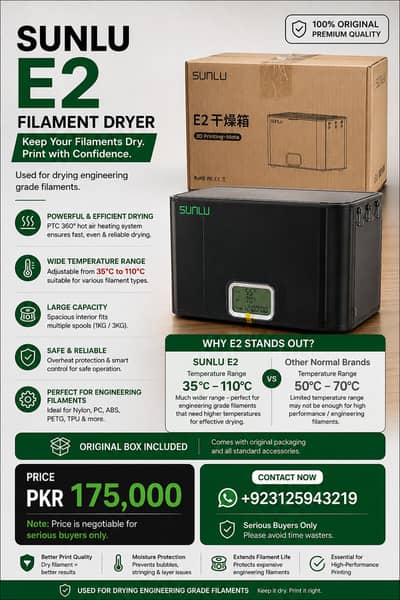 3D Printing Products for Sale | Bambu Lab A1 Combo & SUNLU E2 Filamen
