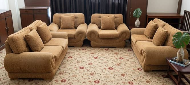 6 Seater Sofa Set – Available in DHA Lahore