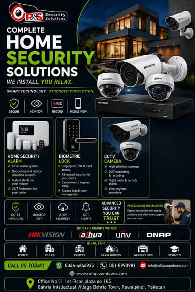 CCTV Camera/Security Camera/Hikvision/Dahua/TP-Link/imou
