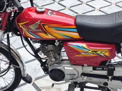 Honda CG 125 2026 Model – Abbottabad Number – Excellent Condition