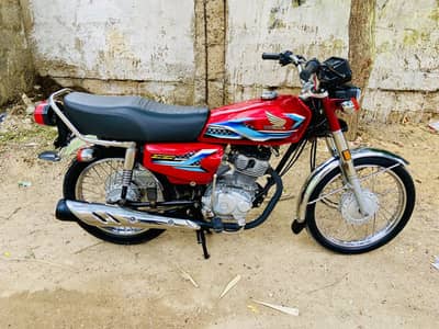 Honda Cg 125 2024 in genuine condition