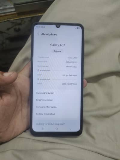 Samsung Mobile A07