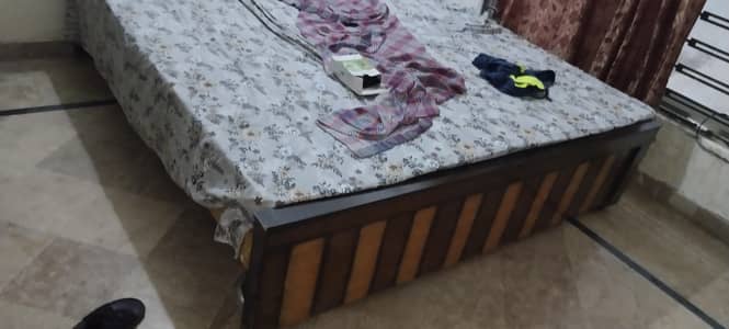 New bed with new mattress