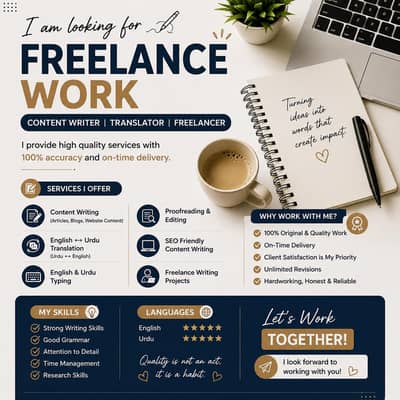 freelancer translator content writer assignment writing