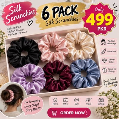 Hair scrunchies