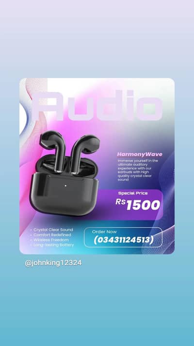 wireless earbuds
