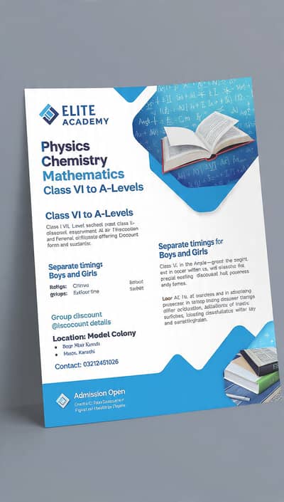 Class VI to A level Tution avaliable. Physics Chemistry and Maths.