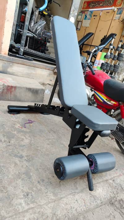 Baunchpress |Rubber Coated Dumbbells|Home Gym Equipment |