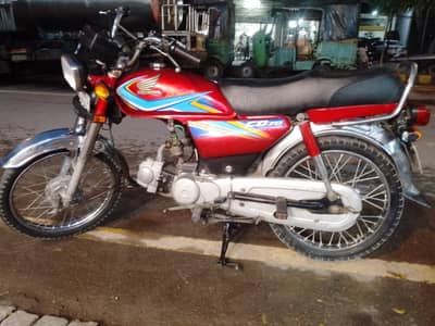 Honda CD 70 model 2019 for sale