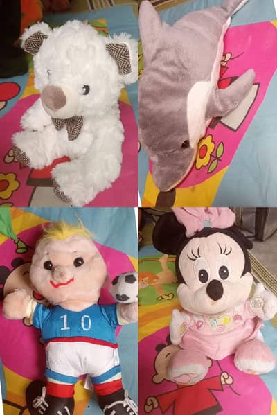 Lot of Dolls ,teady & toys-brand new