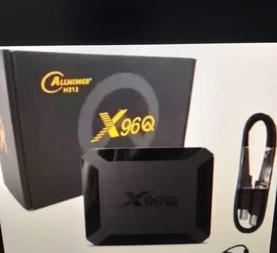 Smart Android TV Box X96Q - 4GB RAM, 64GB Storage, Android 13, 4K Reso