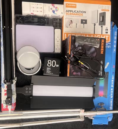 Selling Studio Setup (Lights and Stands)