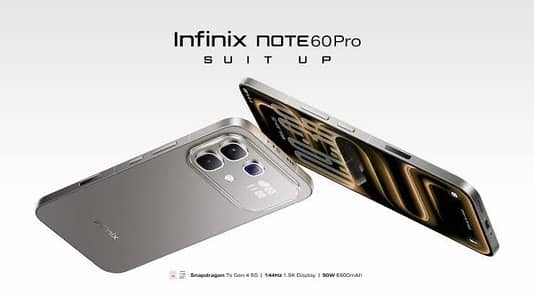 Infinix Note 60 Pro full box brand new box open