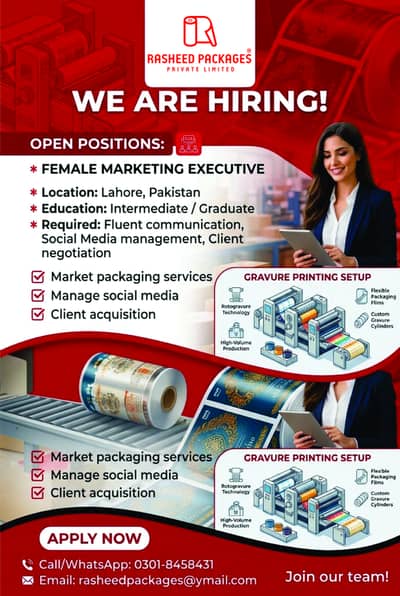 Marketing Person Required