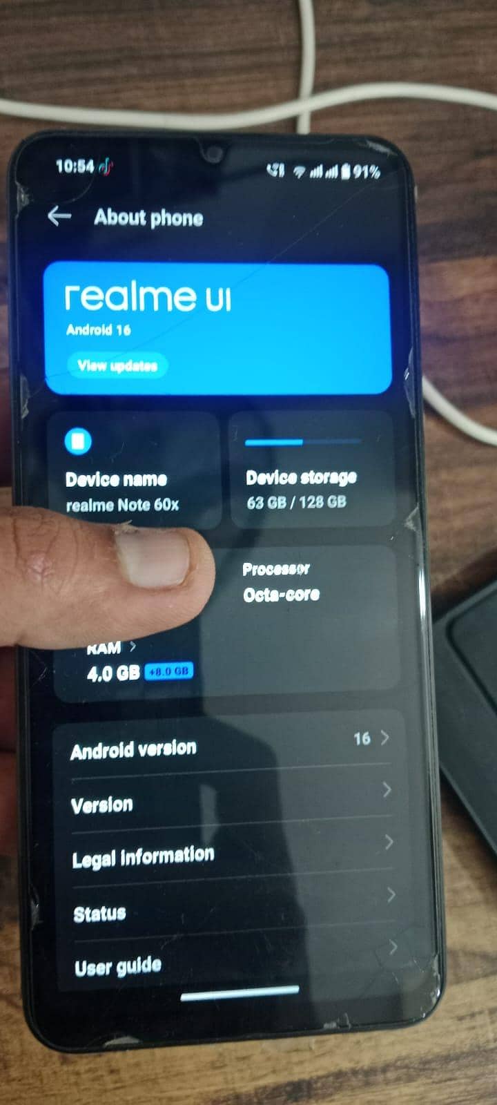 Realme Note 60x 5