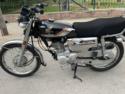 Honda cg 125 self start 1 month use hwa ha