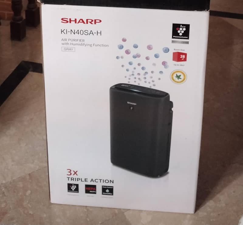 (SHARP) Air Purifier with humidifying function. 1