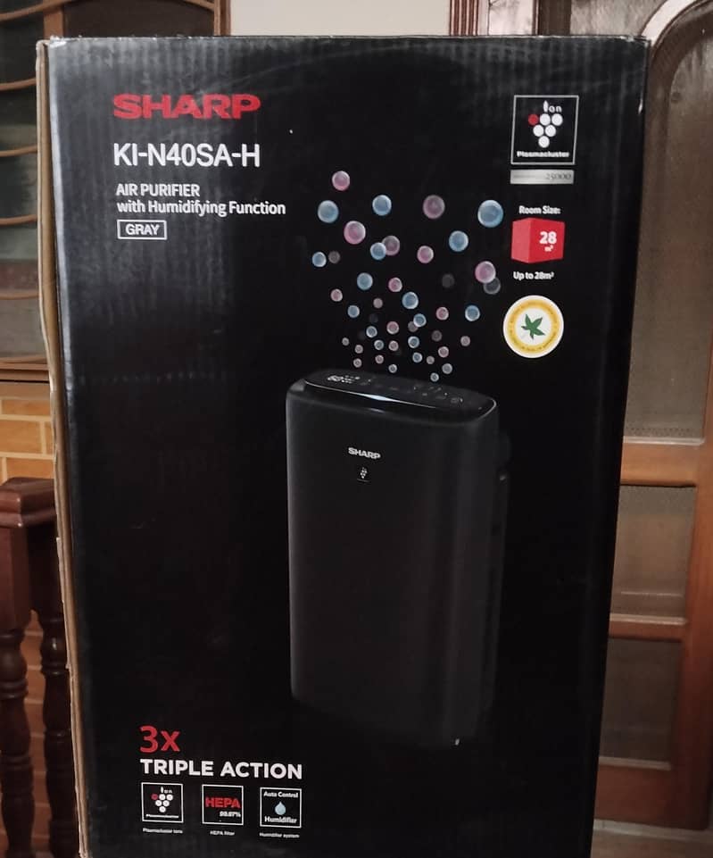 (SHARP) Air Purifier with humidifying function. 2